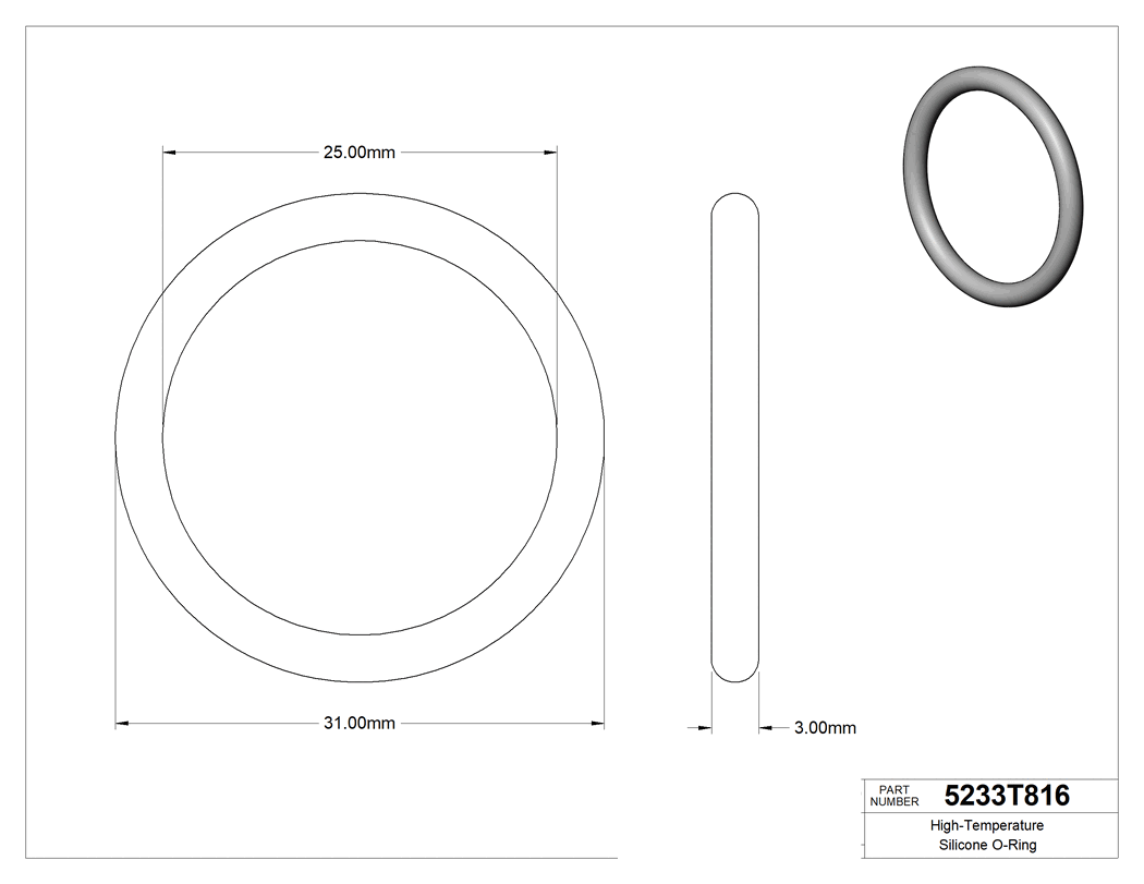 Technical drawing - 5233T816